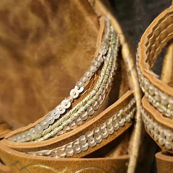 Jellypop Tan Strappy Sandals - Picture 8 of 8